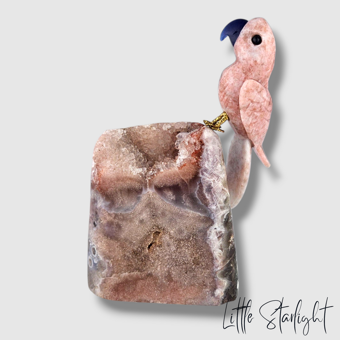 Roze amethist freeform 