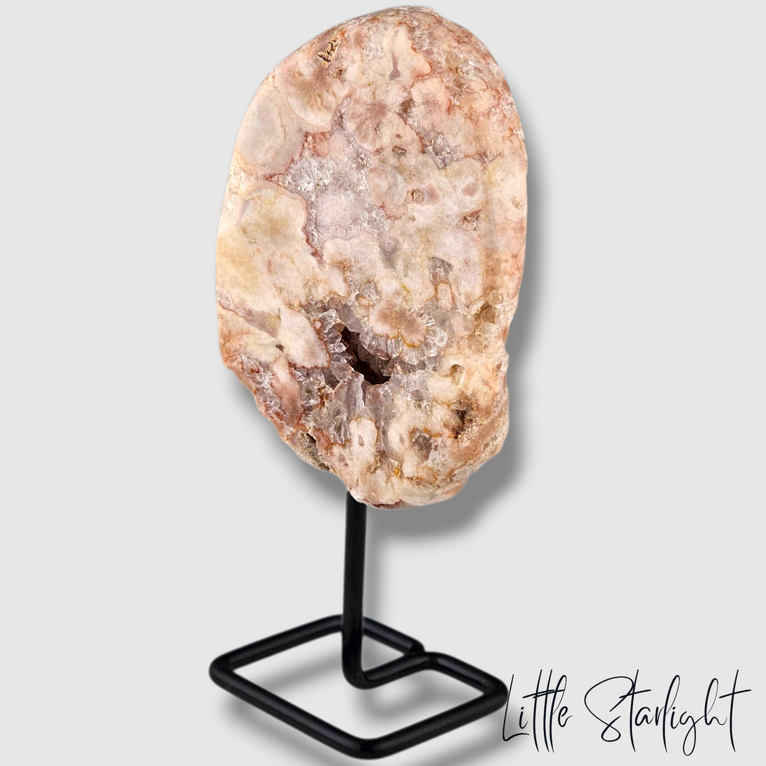 roze amethist op standaard 