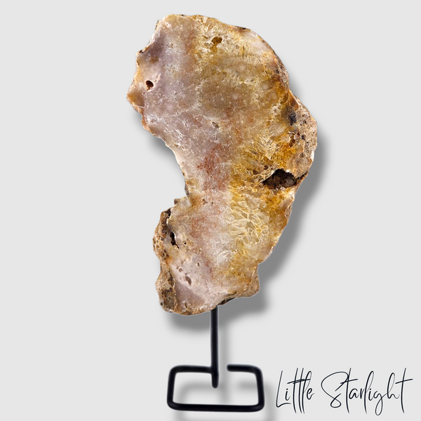 roze amethist op standaard 