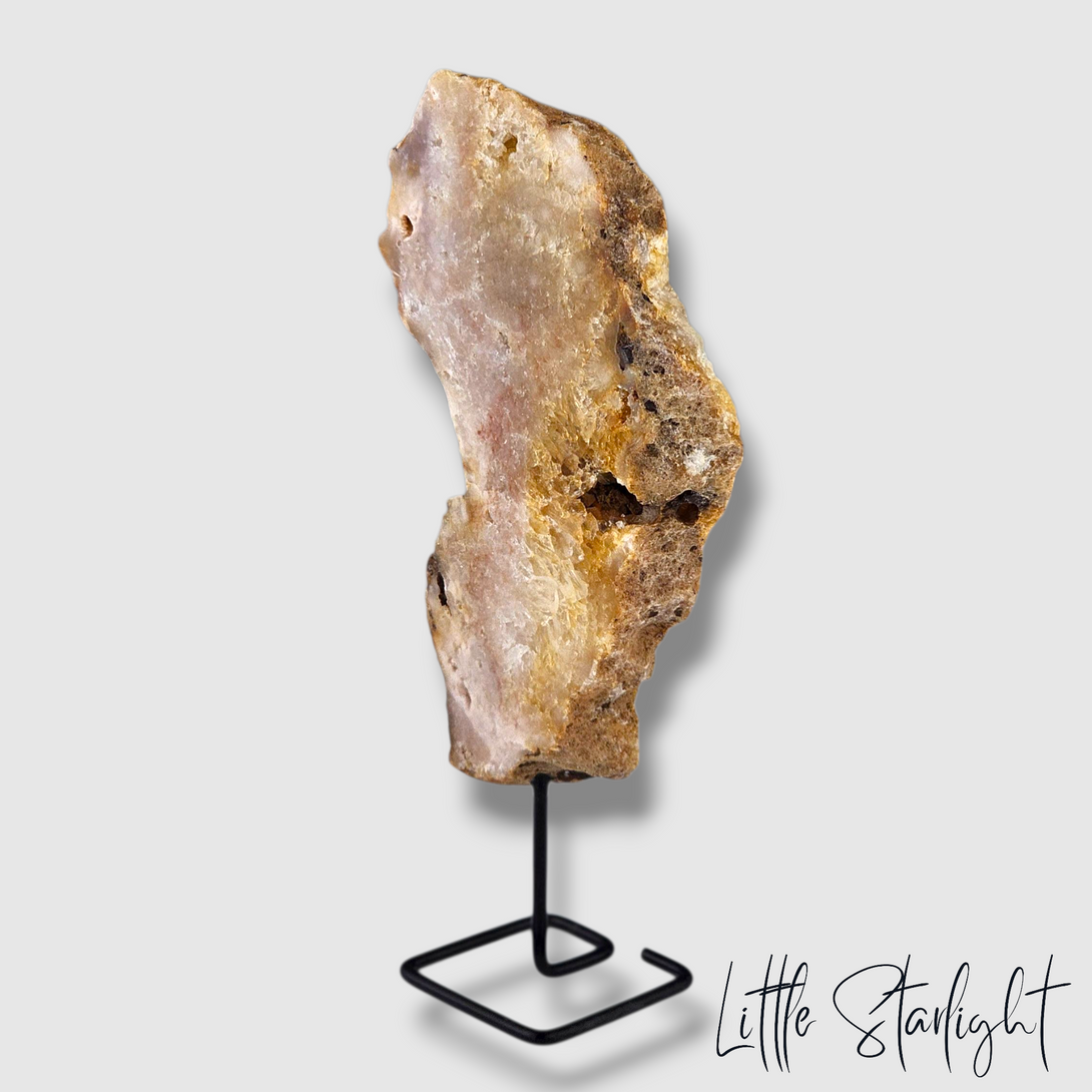 roze amethist op standaard 