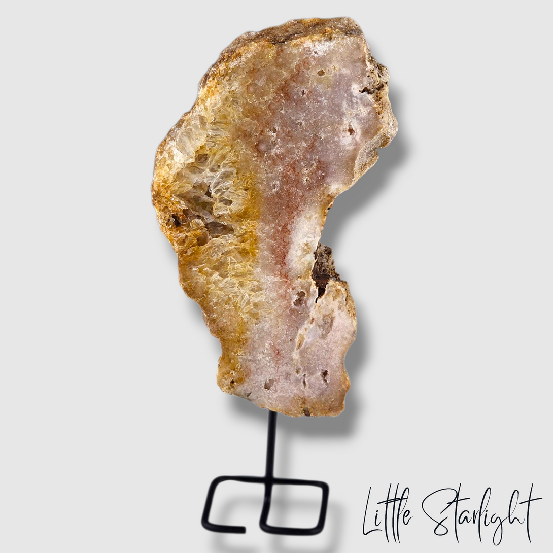 roze amethist op standaard 