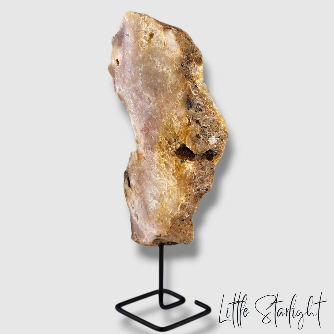 roze amethist op standaard 