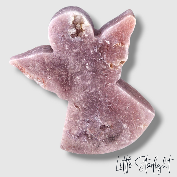 Roze amethist engel