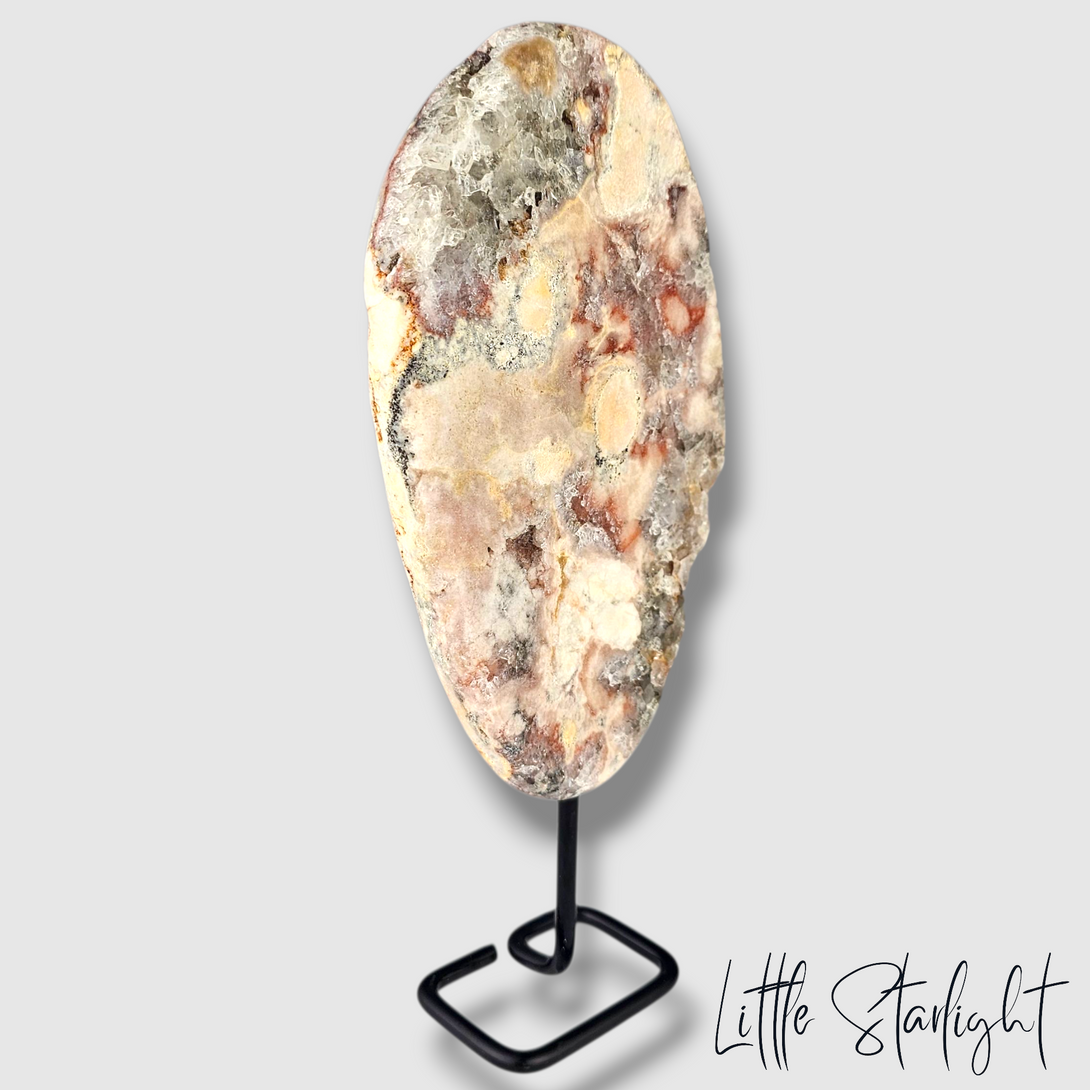 roze amethist op standaard 