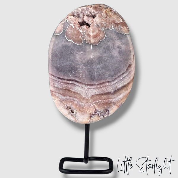 roze amethist op standaard 