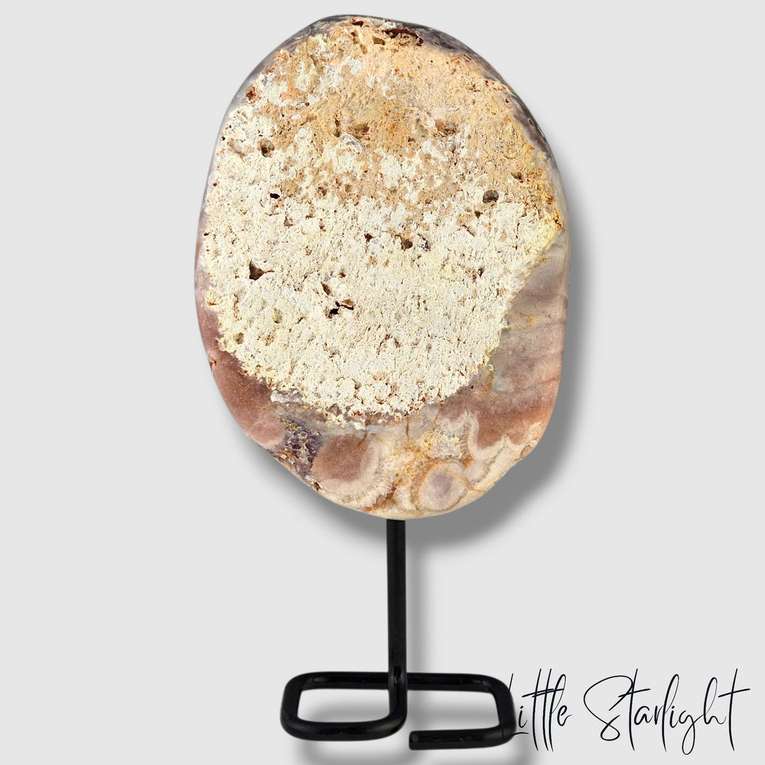 roze amethist op standaard 