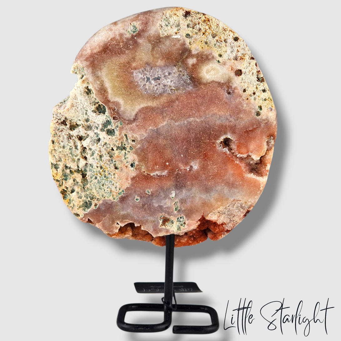 roze amethist op standaard 