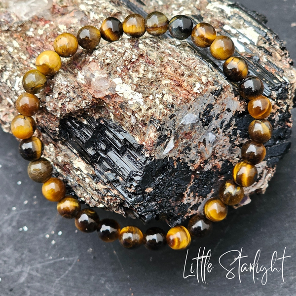 Tijgeroog armband