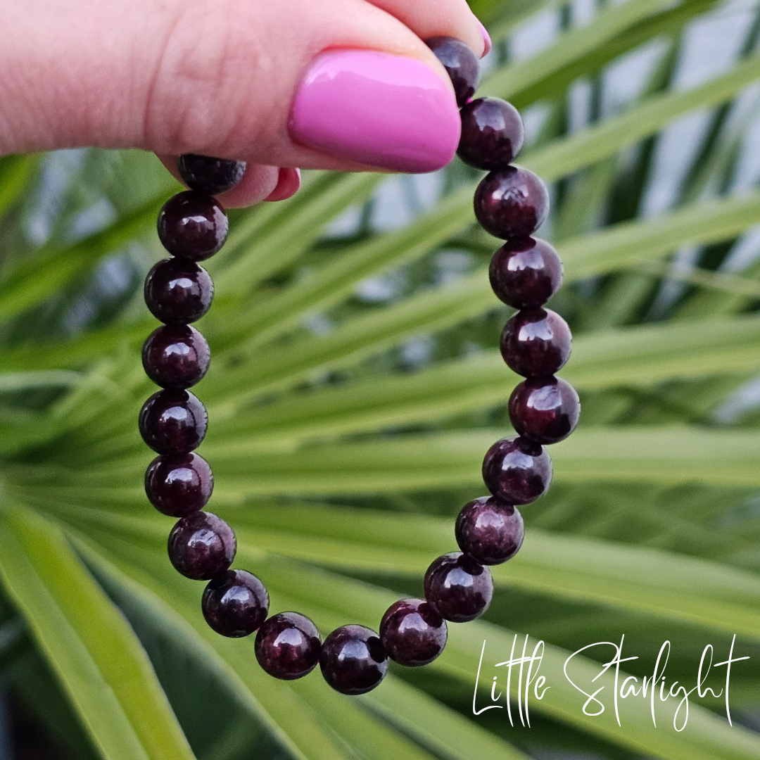 Granaat armband 