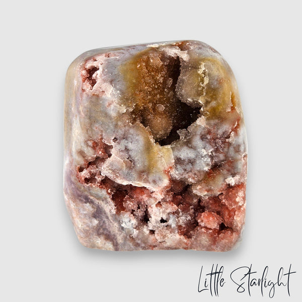 druzy roze amethist sculptuur 